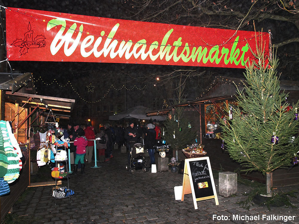 Trostberger Weihnachtsmarkt auf dem Vormarkt