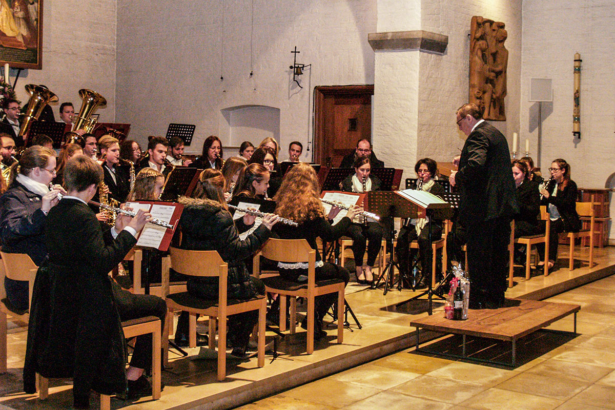 Konzert von Stadtkapelle Trostberg und Jugendblasorchester der Musikschule 